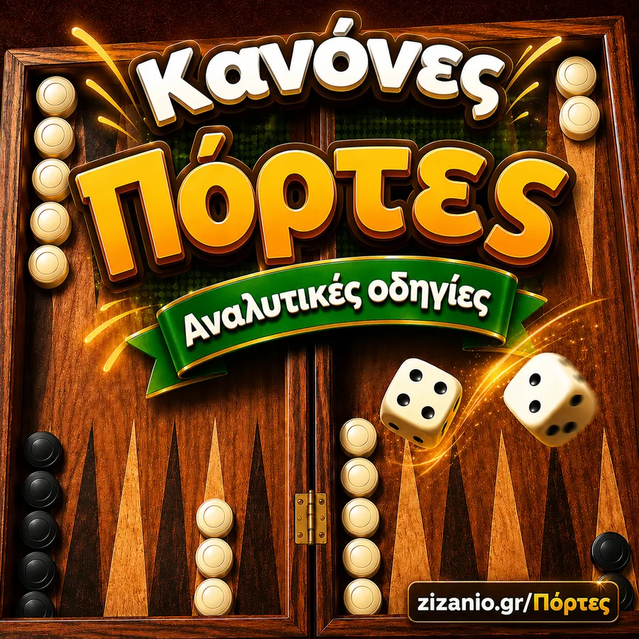 Ταμπλό τάβλι στημένο για Πόρτες