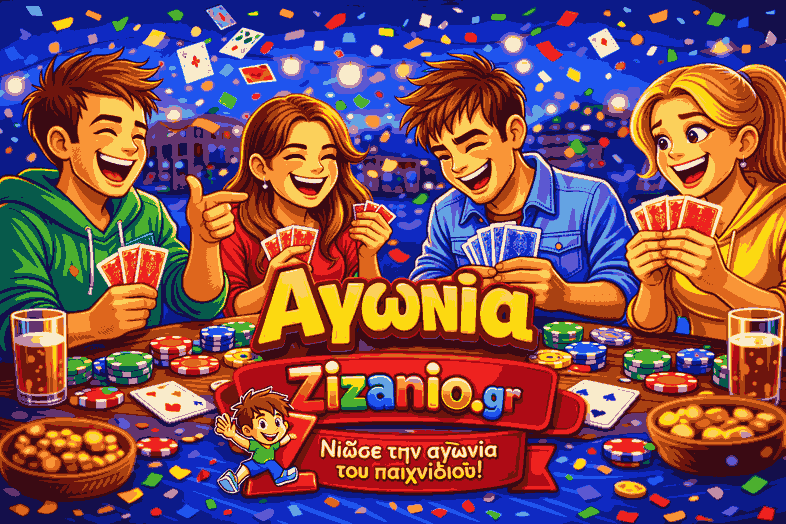 Παίκτες παίζουν Αγωνία online στο Zizanio.gr