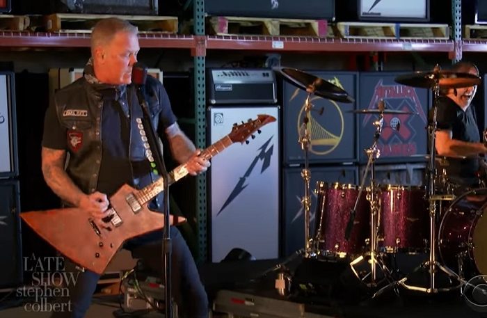 Οι Metallica έκαναν online εμφάνιση από την αποθήκη τους